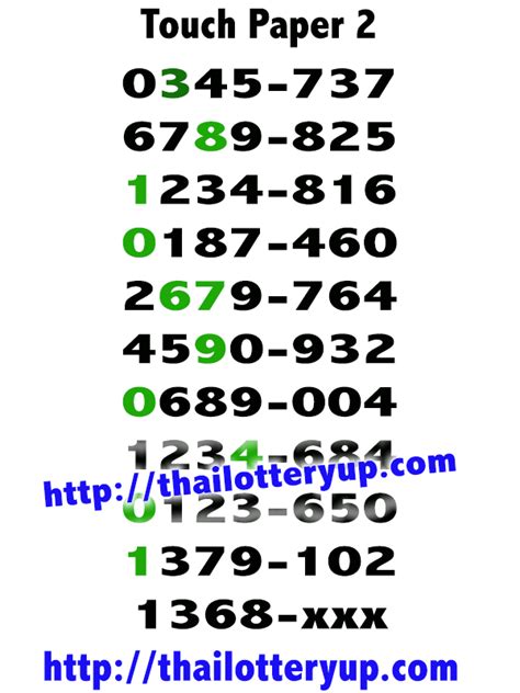 thai lottery tips 16-10-2017